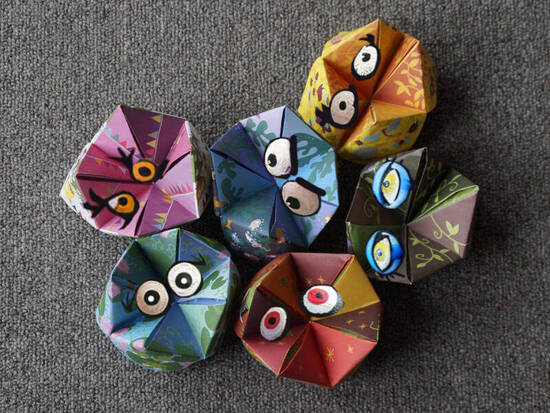 Cute Paper Monsters