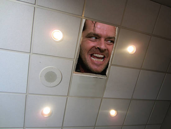 I hate the shining!