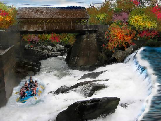 Fall Rafting