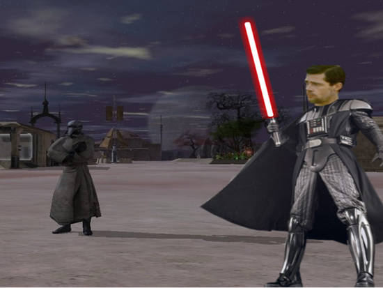 Darth Pitt/Brad Vader...