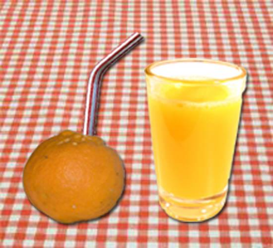 Orange and juice