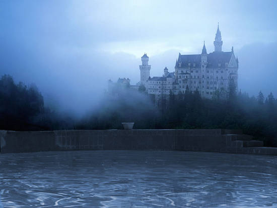 Castle in morning light