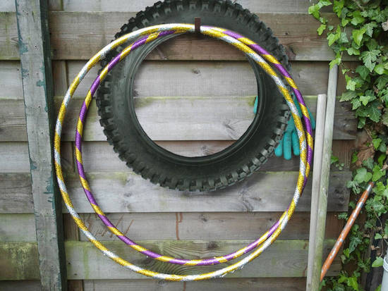 The Tire back Hula Hoop 