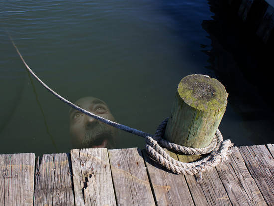 Under the dock