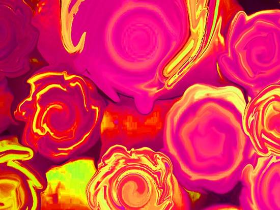 Psychedelic Roses