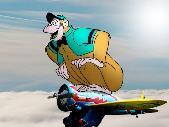 Ape and Airplane