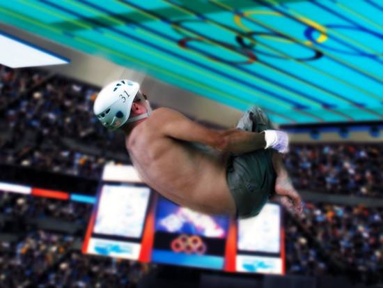 Olympic cannonball