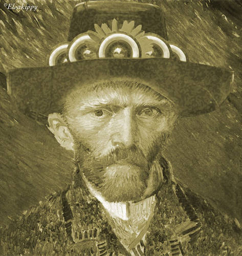 Vincent in duotone