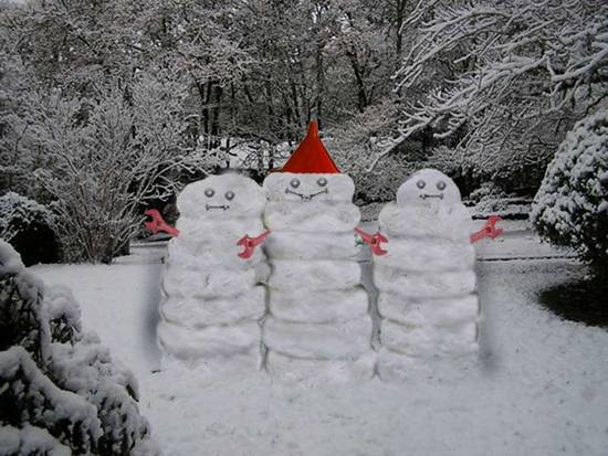 Redneck Snowmen