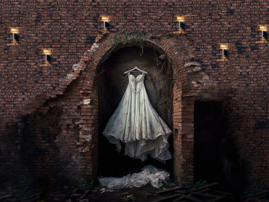 Unclaimed wedding dress