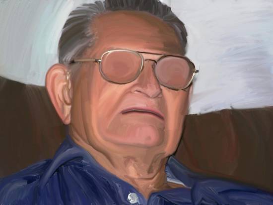 portrait of grandpa