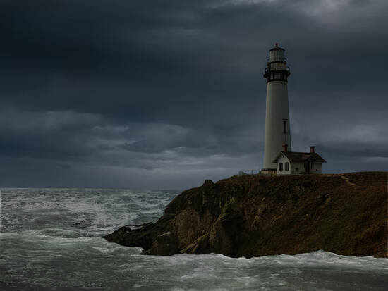 The Oregon coast