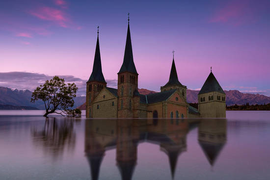 Sunken church