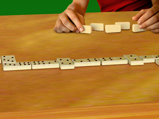 Dominoes Player