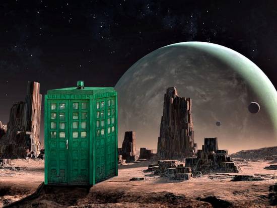 Green TARDIS