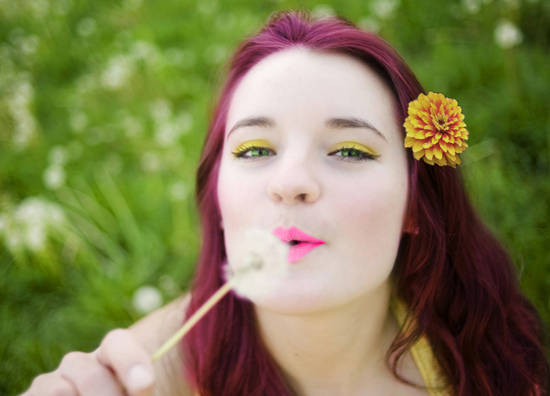 Girl&Flower