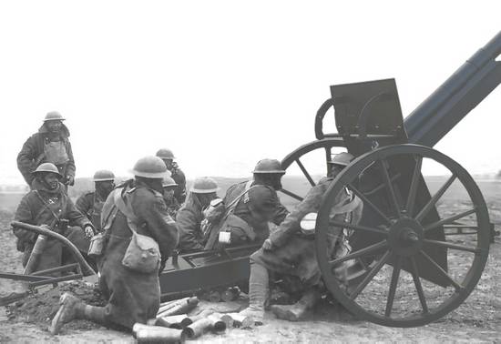 WW1 artillery