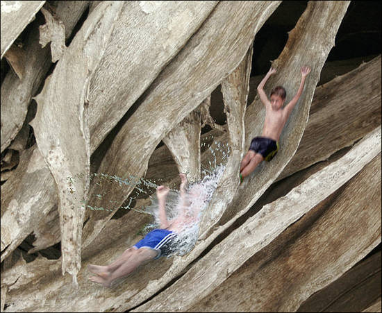 Biodegradable Water Park