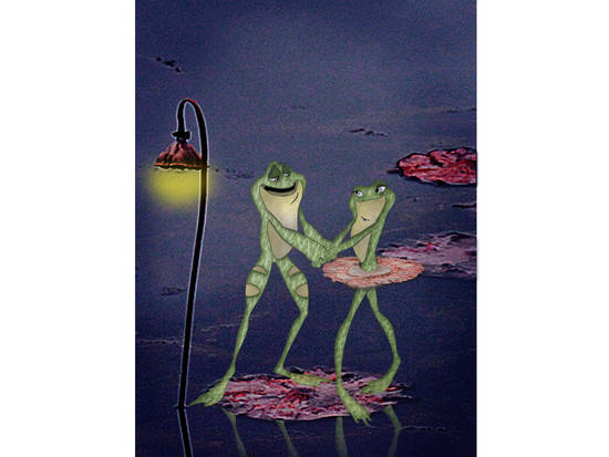 Charming frogs