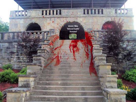 Blood bath house