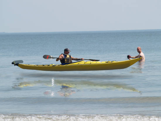 Flying Kayaker