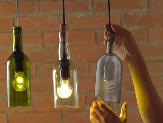 Bottle lamp