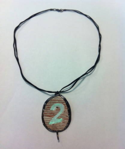 Patina necklace