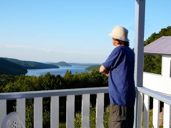 Cabin with a view