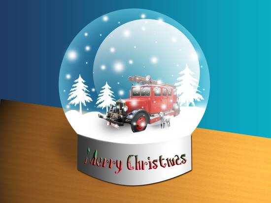 Christmas Snow Globe