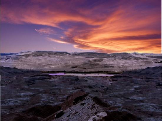 Dusk in the Desert