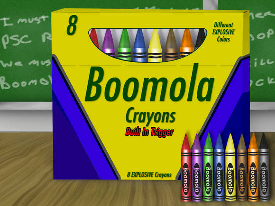 Explosive Crayons! What?