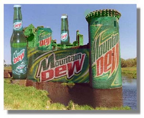 Castillo de Mountain Dew