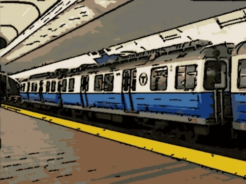 Subway Rotoscoped