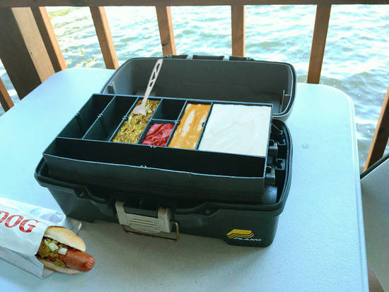 Tacklebox of Condiments