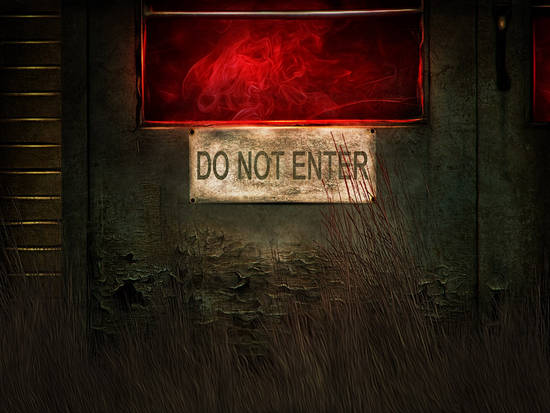 DO NOT ENTER