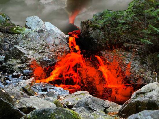 River of Lava