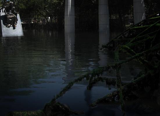 deserted lake