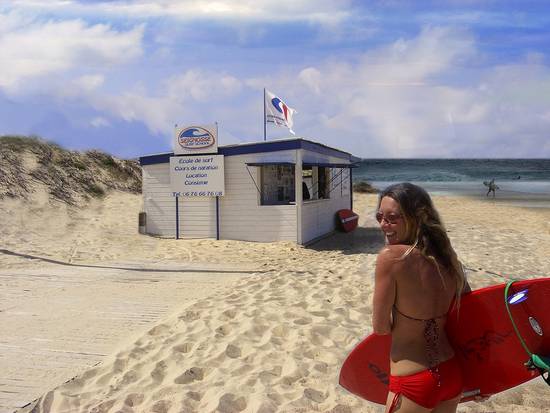 Surfer girl