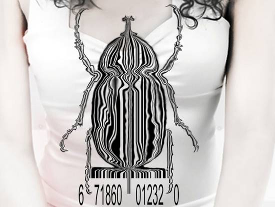 Beetle-Liquified Barcode