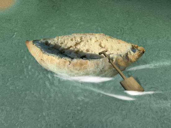 Bread boat