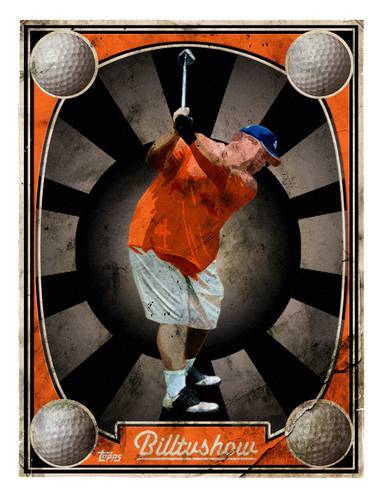 Rare Topps Golf Card