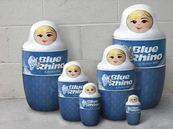 Blue Rhino Babushkas