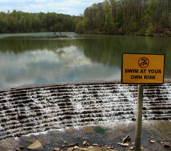 Swim at your own risk