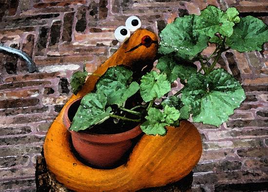 Reptile pumpkin