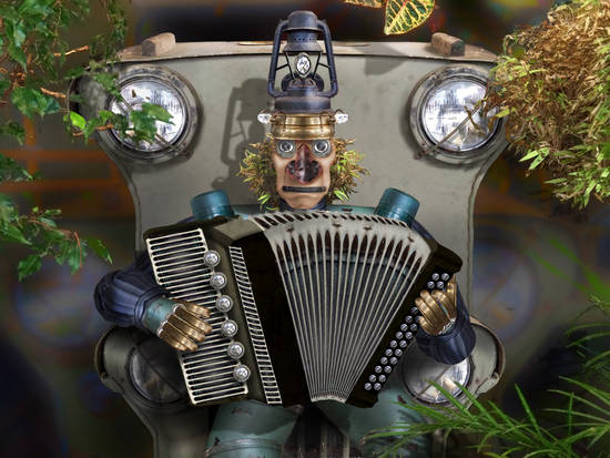 the Accordion Player