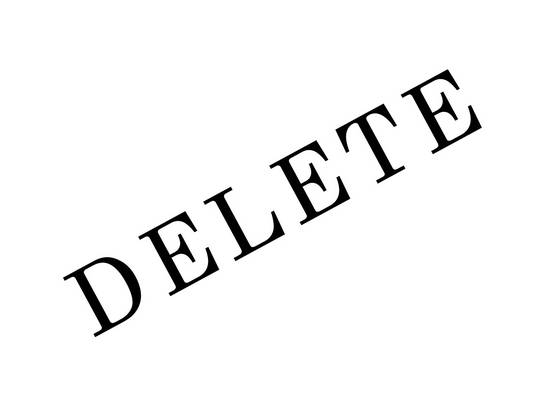 delete