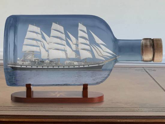 Ship in a bottle