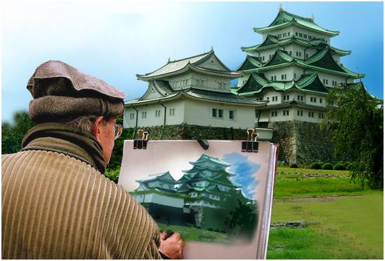 Castle through the eyes.