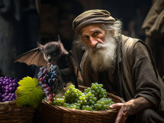 Old man's grapes