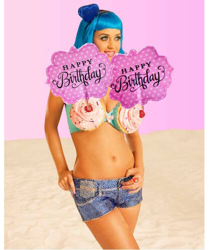 Katy Perry's Cupcake Bra